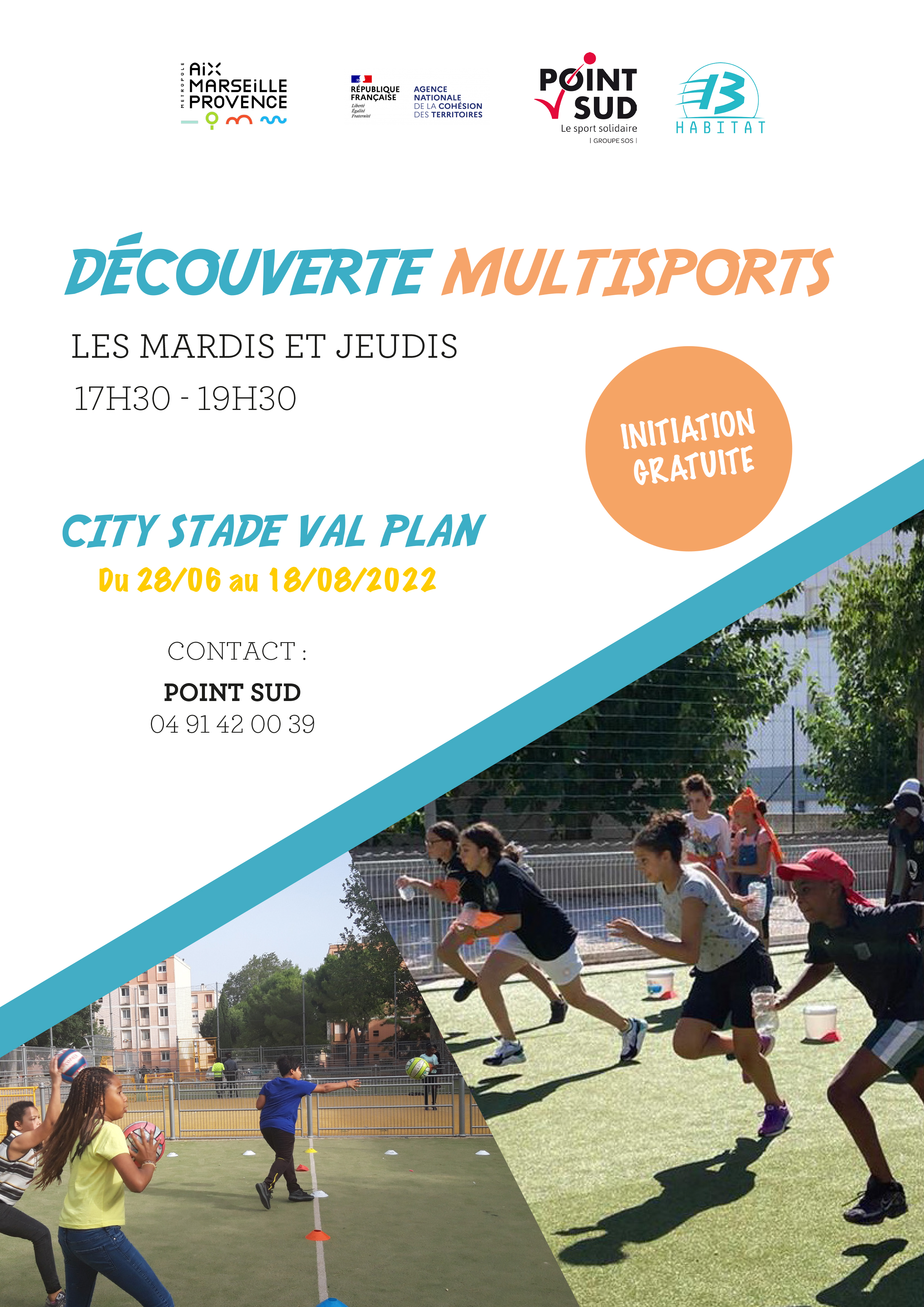 Découverte multisports à Val Plan